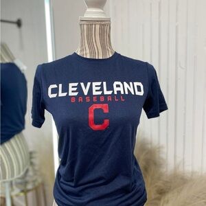 Cleveland Guardians Indians Baseball Navy T-Shirt